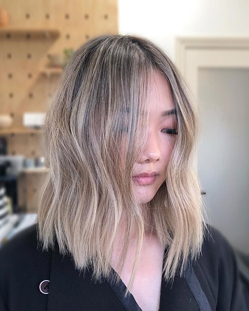 Asian Medium Hair