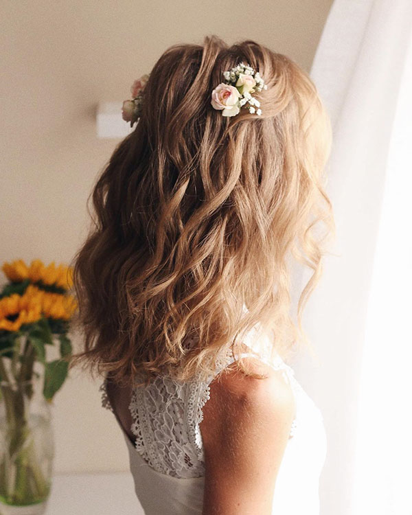 Bridal Medium Hairstyles
