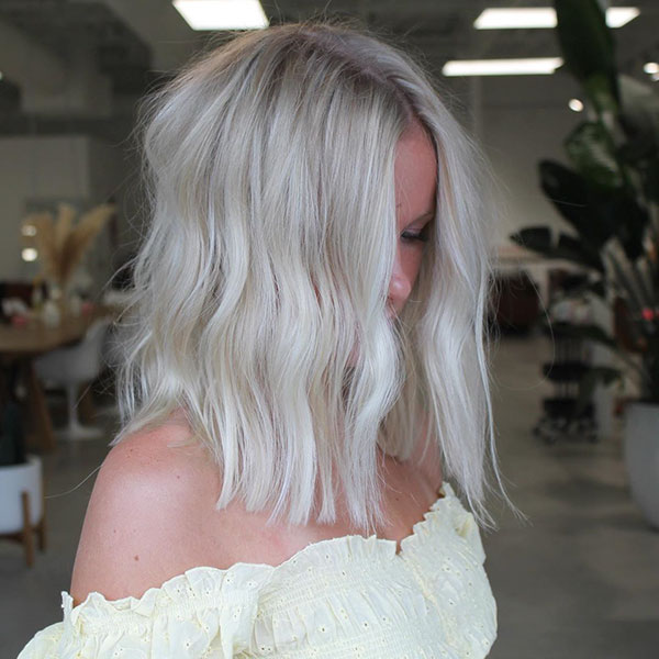 Medium Blonde Hairstyles 2020