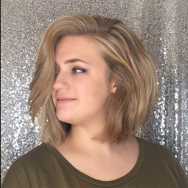 Medium Haircut Styles For Round Faces
