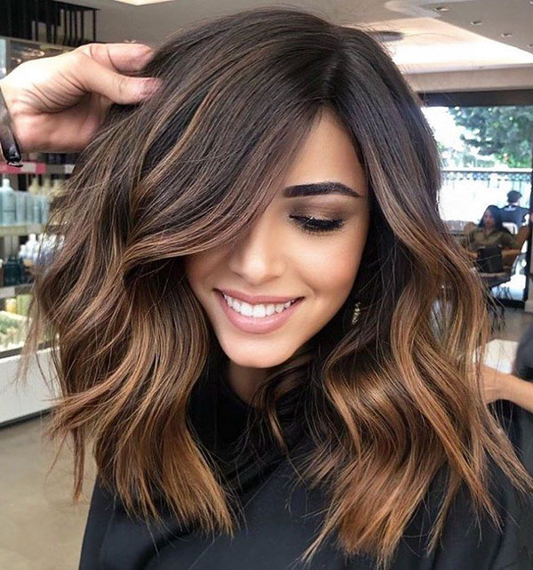 Medium Hairstyles For Thick Wavy Hair