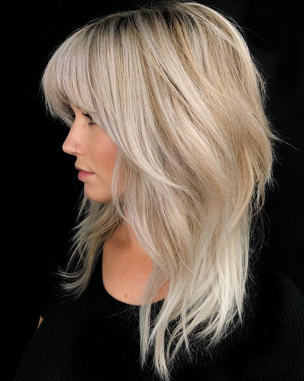 Medium Blonde Hairstyles 2021